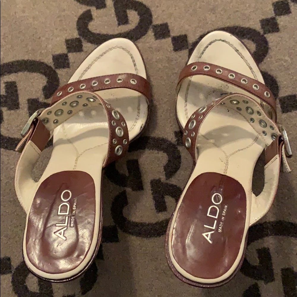 Aldo heel sandals
